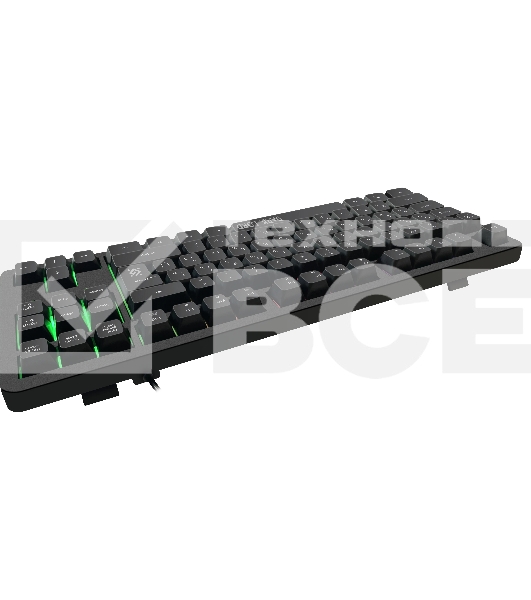 Клавиатура Defender Dark Lord GK-580  проводная, USB, черный