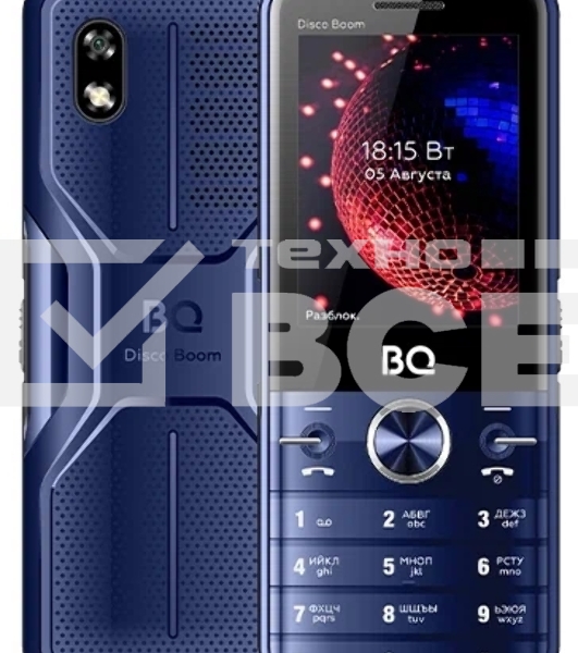 Мобильный телефон BQ 2842 Disco Boom синий/черный