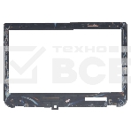 Сенсорное стекло (тачскрин) для Toshiba Satellite U40T S40T, черный с рамкой, фото 1
