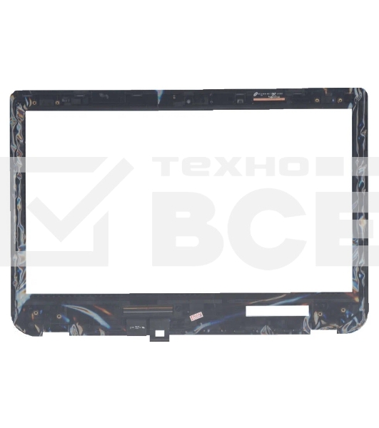 Сенсорное стекло (тачскрин) для Toshiba Satellite U40T S40T, черный с рамкой
