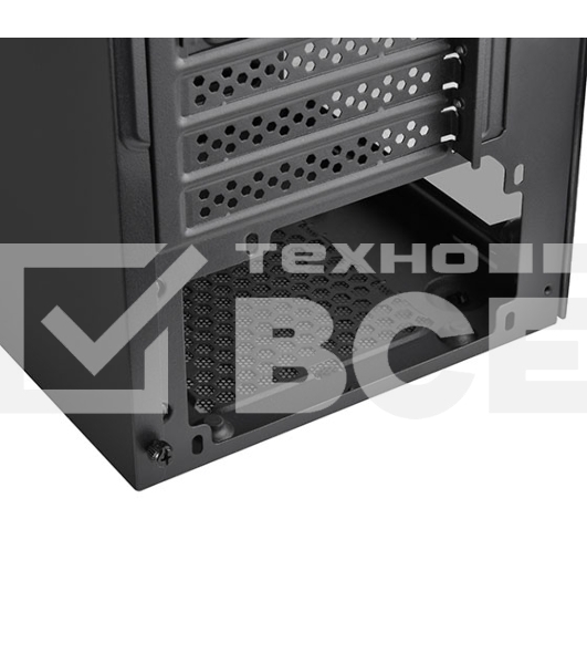 Компьютерный корпус Silverstone SST-PS15B-PRO Precision Mini Tower Micro ATX Computer Case, tempered glass, 2x 120мм ARGb, 1x ARGb Controller, black