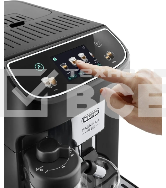 Кофемашина автоматическая DeLonghi ECAM320.60.B черный, исп. кофе - молотый/зерновой, 1.9 л, 1450 Вт, 15 Бар.