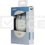 Мышь беспроводная Acer OMR205 белый/голубой, 1200 dpi, радиоканал, USB, кнопки - 3, фото2
