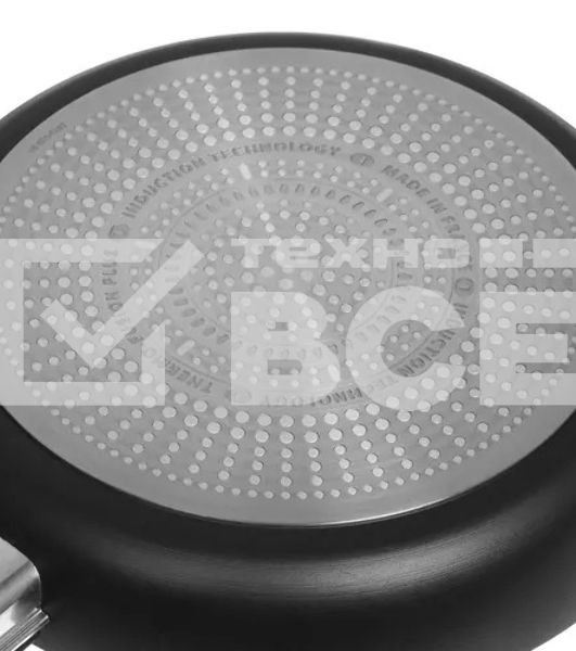 Сковорода Tefal Ultimate G2680672, 28 см, без крышки, черный