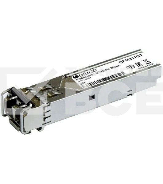 Трансивер Origo OFM311GT, оптич. SFP MM duplex 1Гбит/с Tx:850нм до 0.55км
