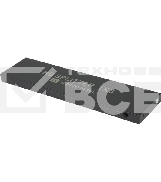 Сплиттер аудио-видео Premier 5-872-8V2 HDMI (f)/8xHDMI (f) черный