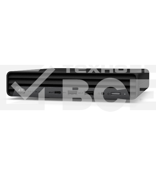Неттоп HP ProDesk 400 G9 Mini i7 12700T (1.4) 8Gb SSD256Gb UHDG 770 Windows 11 Professional 64 GbitEth WiFi BT 90W мышь клавиатура черный (6B1Y7EA)