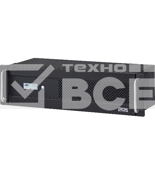 Источник бесперебойного питания Powercom Infinity INF-800AP RM (3U) 480Вт 800ВА черный