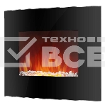 Электрокамин Electrolux EFP/W-1150URLS черный, 1800 Вт, 23 м2, термостат, пульт д/у, фото2