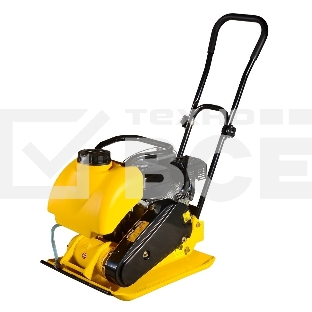 Виброплита бензиновая Huter VP-35W 4870 Вт 6.5 л.с., 25 кН, подошва 580х500 мм, 1050 м2/ч, 105 дБ