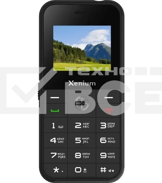 Мобильный телефон Xenium X718 черный