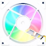 Вентилятор для корпуса Bloody CF-11 LCD ARGb 120х120x25 белый 4-pin 32дБ (упак.:1шт) (CF-11-ARGb120-WH) Ret, фото9