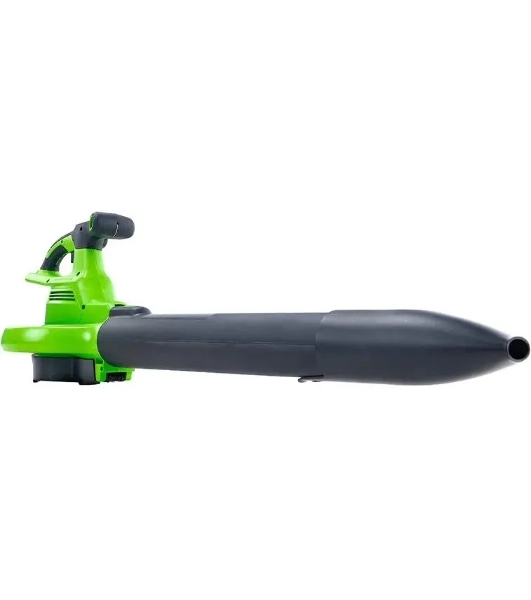 Воздуходув-Садовый Пылесос аккумуляторный GreenWorks GD40BVII, 40V, бесщеточный, без АКБ и ЗУаккумуляторный (2406907)