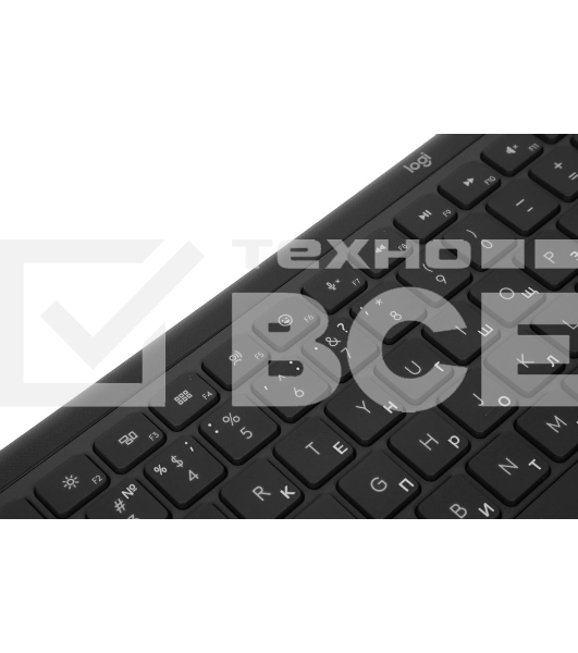 Комплект клавиатура+мышь Logitech MK950 беспроводной, USB, графитовый/чёрный