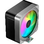 Кулер для процессора Ocypus Delta A40 EX BK ARGB, 120мм ARGB FAN, 4 HEAT PIPES, 4-PIN PWM, 500-1800 RPM, 29DBA, HYDRO BEARING, LGA115X/1200/1700/18XX, AM4/AM5, фото 1