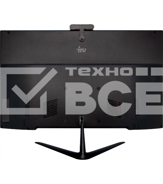 Моноблок IRU Агат 313 23.8' Full HD i3 10100 (3.6) 8Gb SSD512Gb UHDG 630 Free DOS GbitEth WiFi BT 120W клавиатура мышь Cam черный 1920x1080 (RUS)