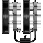 Кулер для процессора PCCooler RT620 PRO BK (250W, 4-pin PWM, 153mm, Al/Cu, 6x6mm, 2x120mm, 73.32CFM, 34.9dBA, 2200RPM, S: 1851/1700/1200/115X, AM5/AM4, черный), фото3