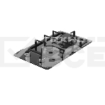 Варочная поверхность Kuppersberg FS 30 B, газ, High-Tech, 30 см, автоматический электроподжиг, газ-контроль, форсунки под сжиженый газ, SABAF конфорки, чугунные решетки, цвет черный, цвет фурнитуры черный, фото2