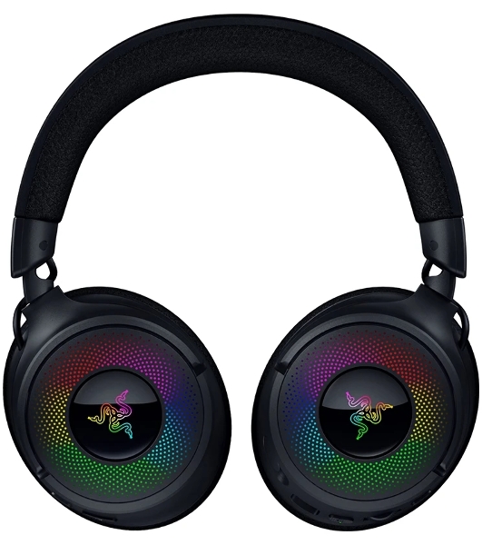 Гарнитура Razer Kraken V4 чёрный, беспроводная, bluetooth, до 70 ч, подсветка