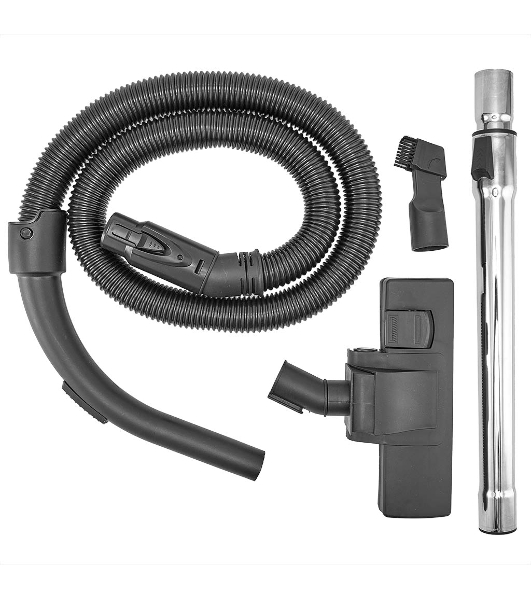 Пылесос Delta DL-0853 серый/фиолетовый, 400/2400 Вт, уборка сухая, пылесборник контейнер 4 л