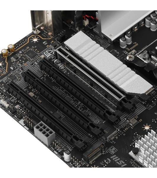 Материнская плата MSI PRO B850M-P B850, AM5, 4*DDR5, 4*PCIEx16, 3*M.2, 2*TypeC, 1*USB3.2Gen2, 6*USB3.2Gen1, 8*USB2.0, 4*SATA3.0, 5G, DP, HDMI, M-ATX, RTL