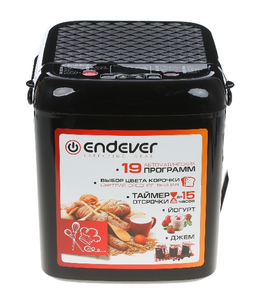 Хлебопечь Endever Skyline MB-59 черный, 550 Вт, 0.6 кг, 19 программ