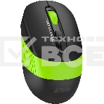 Мышь беспроводная A4Tech Fstyler FG10CS Air черный/зеленый, 2000 dpi, радиоканал, USB, кнопки - 4, фото4