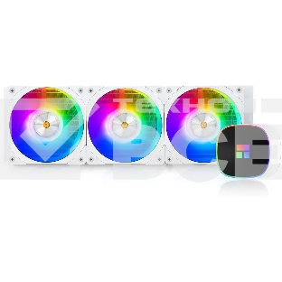 Система водяного охлаждения Thermalright Frozen Horizon 360 ARGB Soc-AM5/AM4/1151/1200/2066/1700 белый 4-pin 28.1dB Al Ret (F-HORIZON-360-WH)
