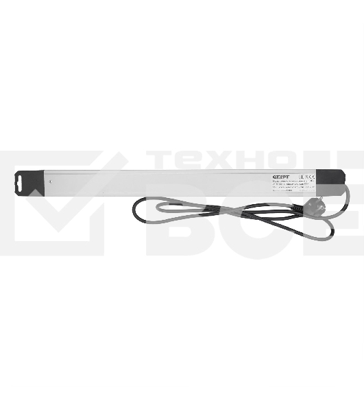 Сетевой фильтр СТАРТ SP 6x1 ZDVT 2USB, 6 розеток, до 16А, 1.5м, с заземлением, кнопка включения, алюминиевый корпус, защитные шторки, черный