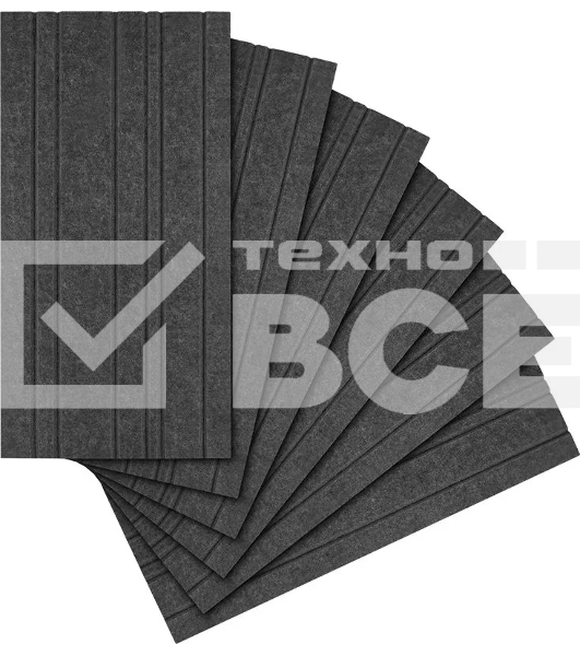 Звукопоглощающая панель Streamplify ACOUSTIC PANEL-6P-GY (6 шт)