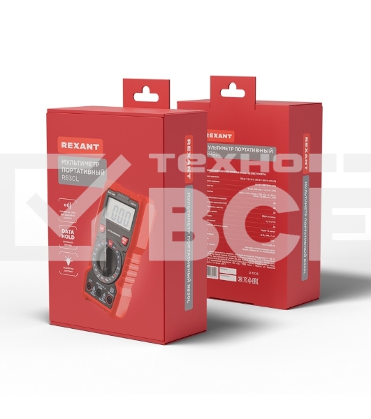 Мультиметр портативный Rexant R830L 13-3106