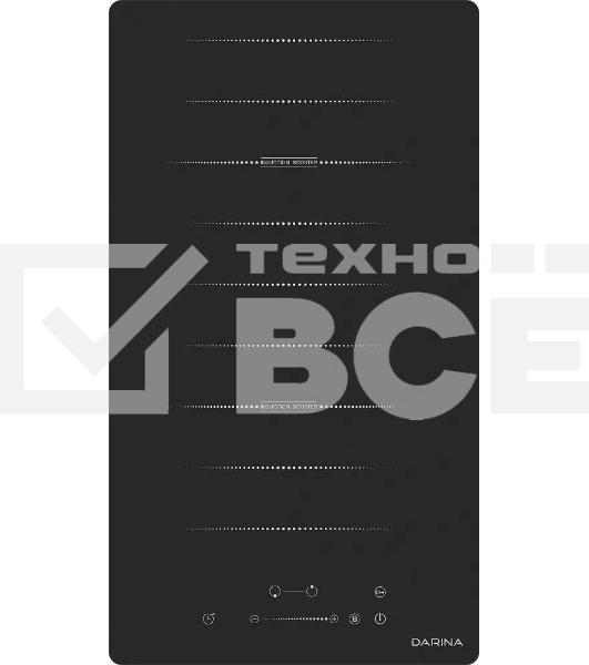 Индукционная варочная поверхность Darina 6Р9 ЕI528 B независимая, черный