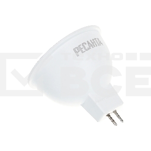 Лампа светодиодная Ресанта LL-R-MR16-7W-230-4K-GU5.3 рефлекторная, 7 Вт, нейтральная, GU5.3