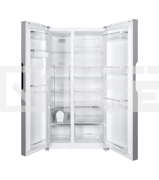 Холодильник с инвертором MAUNFELD MFF177NFW Slim Inverter