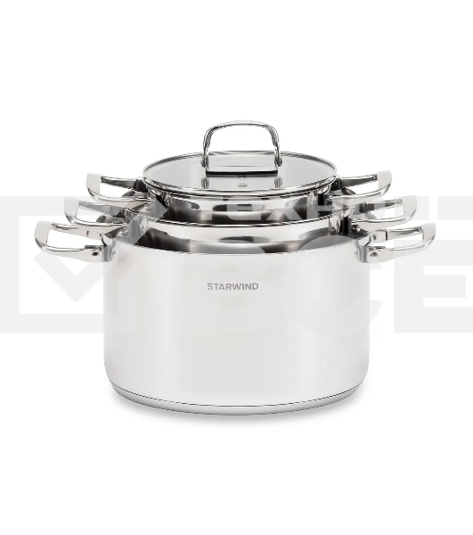 Набор кастрюль Starwind Chef Compact 6 предметов (SW-CH3006)