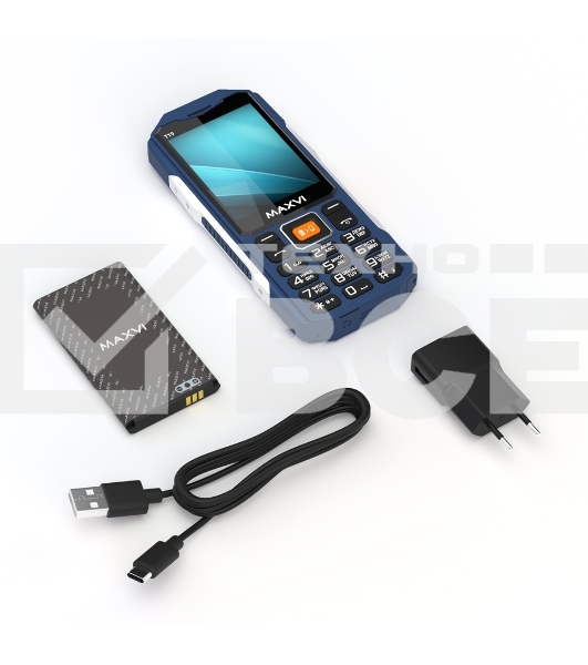 Мобильный телефон Maxvi T19 синий