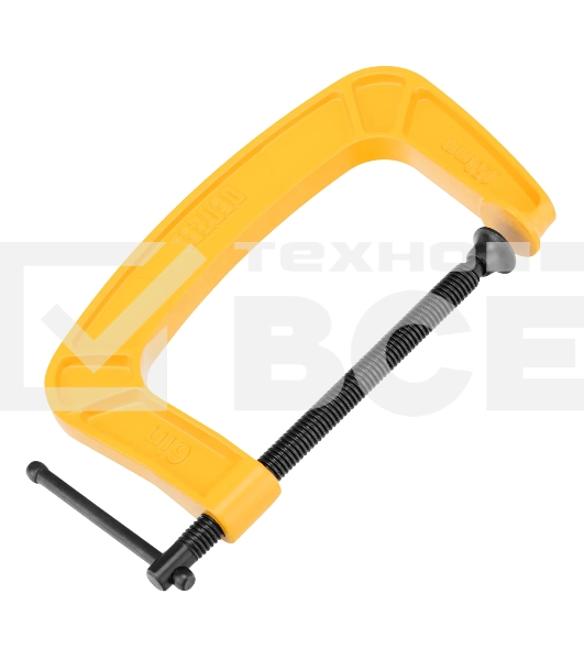 Струбцина Denzel G-образная, усиленная, 150 мм