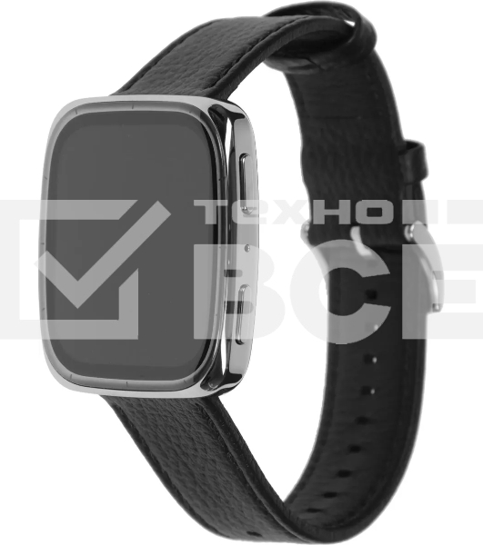 Умные часы Amazfit Active 2S A2440 1.75' AMOLED корп.серебристый рем.черный разм.брасл.:150-210мм (6972596108825)