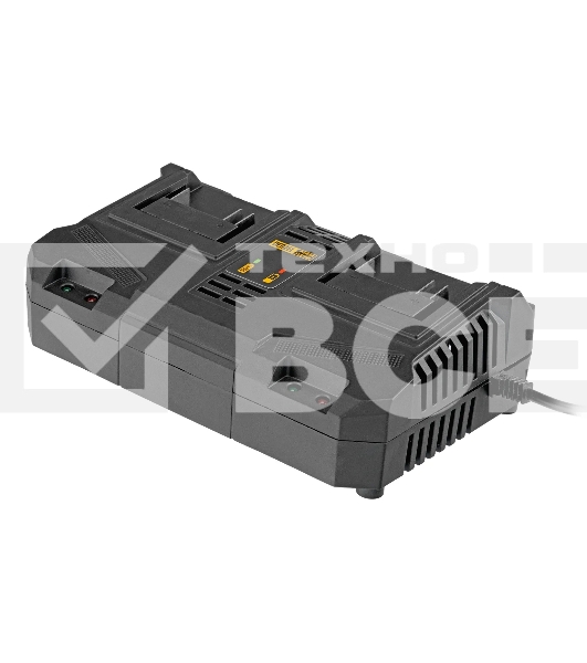 Устройство зарядное для аккумуляторов двухпортовое Denzel BCH-20-4.0x2, Li-Ion, 20 В, 4.0 А