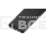 Портативный аккумулятор OLMIO L-10, 10000mAh, 22.5W, QC3.0, PD, LCD, + кабели Lightning\Type-C, черный, фото5