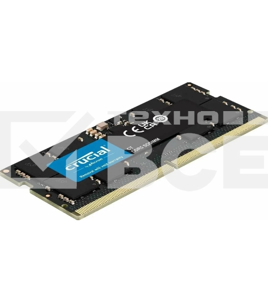 Оперативная память Crucial, DDR5, 16GB (1x16 GB), 4800 MHz, CL40, SO-DIMM