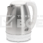 Чайник электрический Великие реки Амур-1 белый, 1.8 л, нержавейка, фото 1