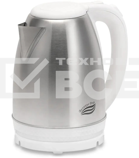 Чайник электрический Великие реки Амур-1 белый, 1.8 л, нержавейка