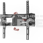 Кронштейн для телевизора Hama 00220832 черный 32'-65' макс.30кг настенный поворотно-выдвижной и наклонный, фото4
