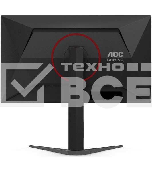 Монитор 24.5' AOC 25G4S Fast IPS 1920x1080, 310 Гц, 1 мс, 16:9, 400 кд/м², DP 1.4, 2xHDMI 2.0, DisplayHDR 400, Adaptive-Sync, черный