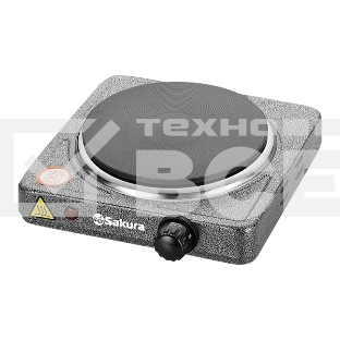 Плита настольная электрическая Sakura ПЭ-01 графит