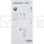 Мышь беспроводная Logitech Pebble M350 белый, 1000 dpi, радиоканал, Bluetooth, USB, кнопки - 3, фото3