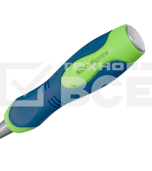 Долото-стамеска Сибртех, 22 мм, двухкомпонентная рукоятка