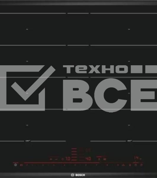 Индукционная варочная панель Bosch PXY675DC5Z черный