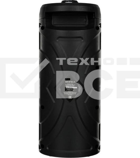 Акустическая система SUPRA SMB-330, 20Вт, с караоке, Bluetooth, FM, USB, черный
